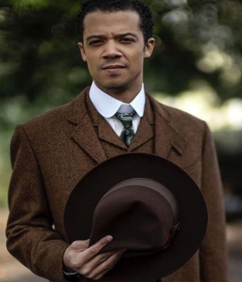 Interview With The Vampire S1 Jacob Anderson Brown Tweed Blazer