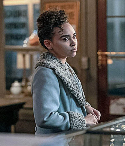 Interview With The Vampire S2 Claudia Cyan Wool Coat