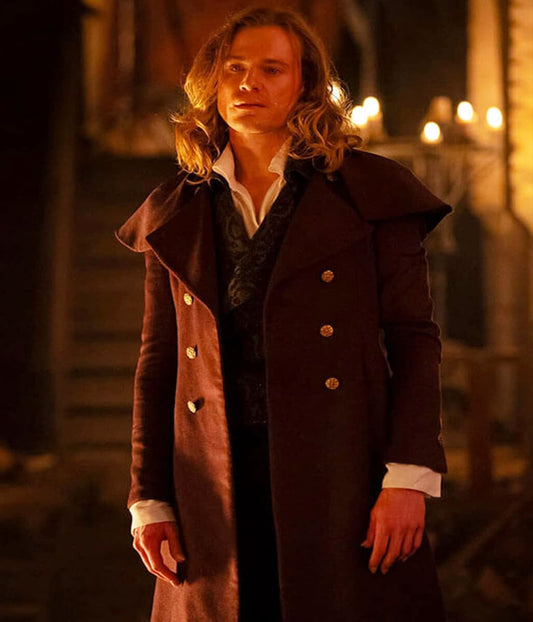 Interview With The Vampire S2 Sam Reid Red Wool Coat