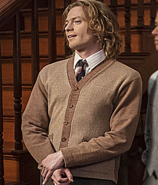 Interview With The Vampire Sam Reid S1 Tan Cardigan Jacket