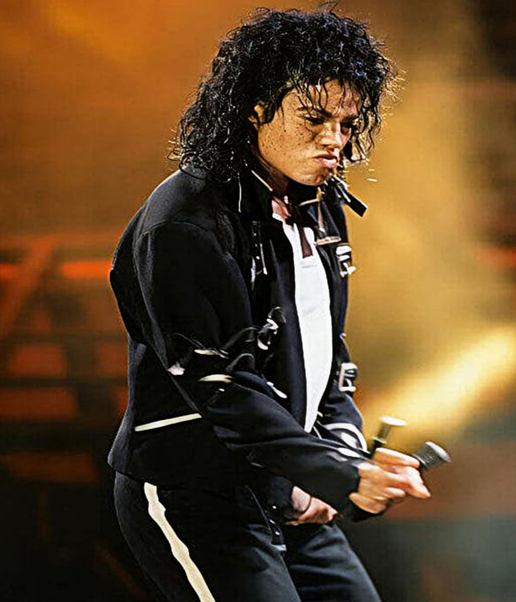 Jaafar Jackson Michael 2026 Black Wool Jacket
