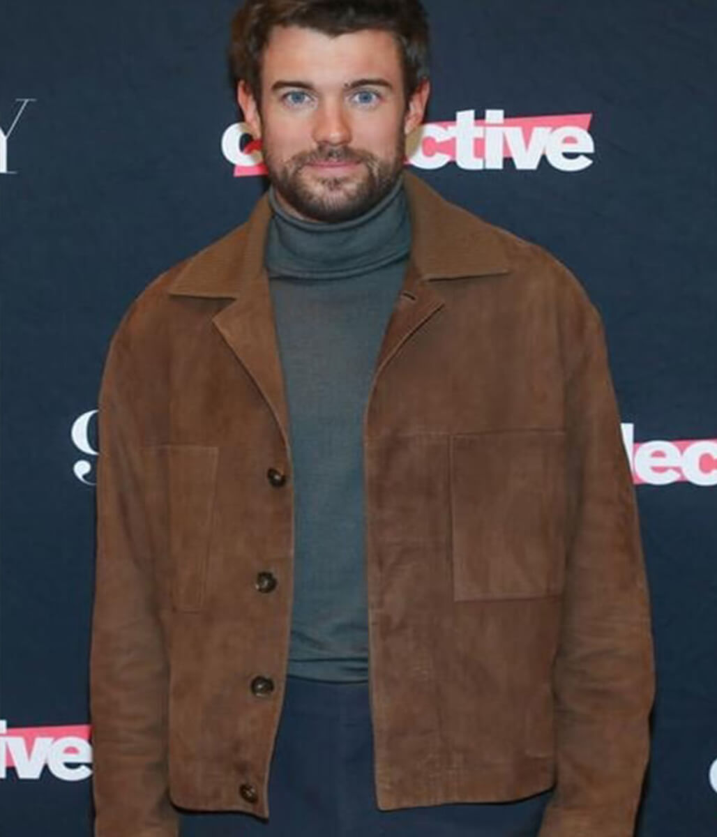Jack Whitehall The Burbs 2026 Suede Leather Jacket