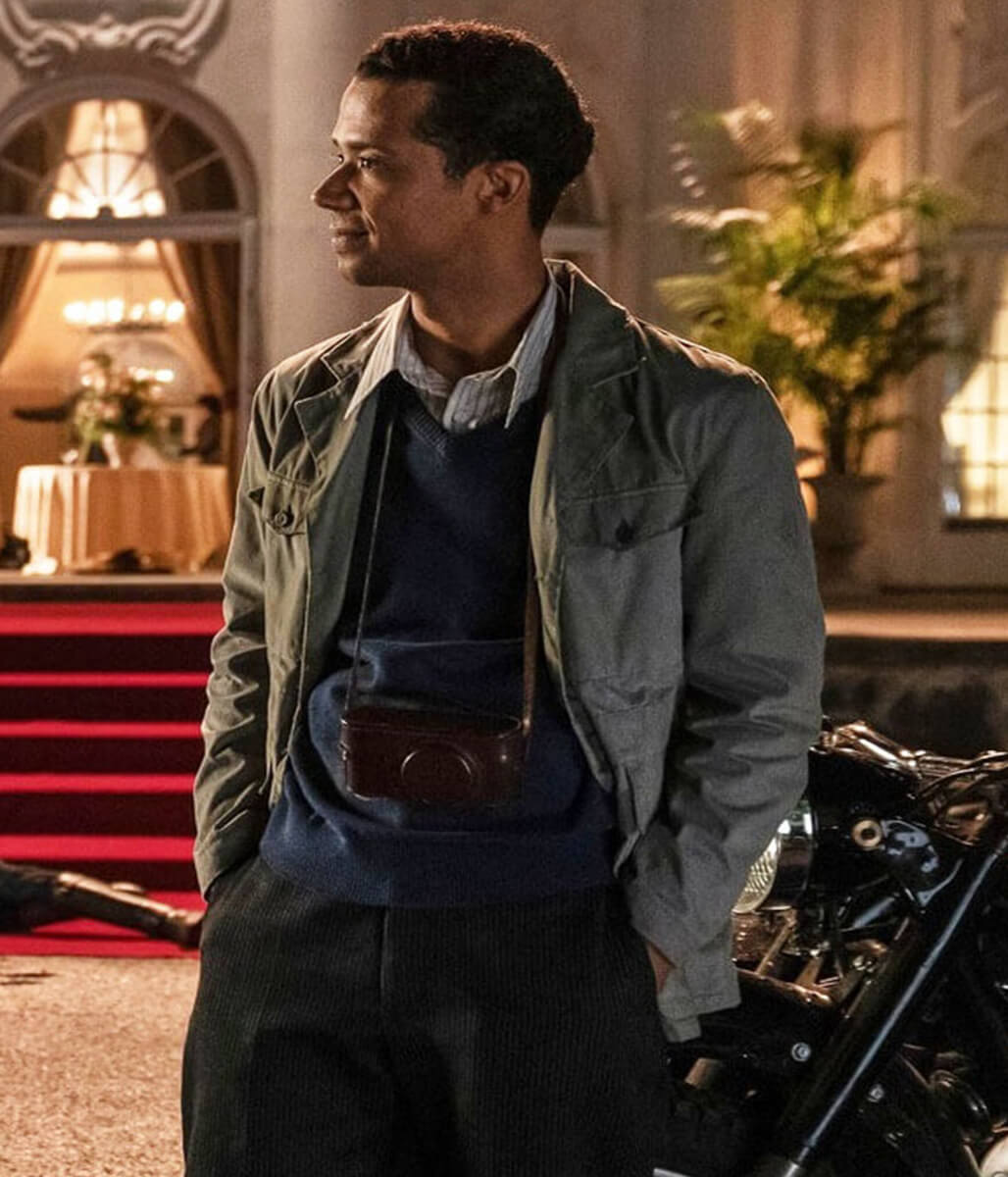 Jacob Anderson Interview With The Vampire S2 Cyan Cotton Jacket