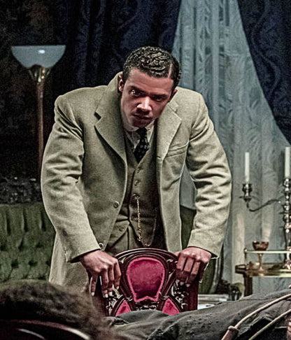 Jacob Anderson Interview With The Vampire S2 Green Blazer Coat