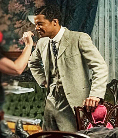 Jacob Anderson Interview With The Vampire S2 Green Blazer Coat