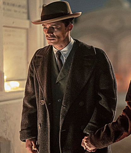 Jacob Anderson Interview With The Vampire S2 Grey Wool Coat