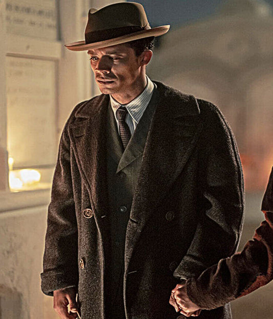 Jacob Anderson Interview With The Vampire S2 Grey Wool Coat