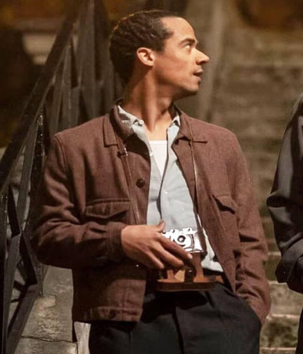 Jacob Anderson Interview With The Vampire S2 Red Wool Jacket
