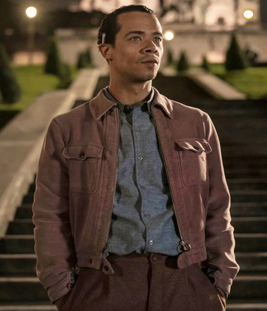 Jacob Anderson Interview With The Vampire S2 Red Wool Jacket