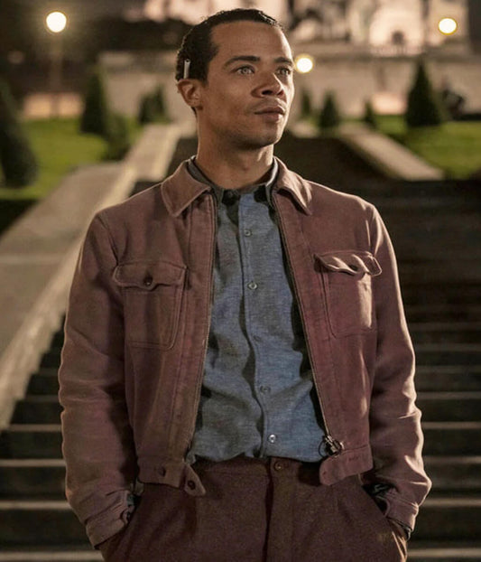 Jacob Anderson Interview With The Vampire S2 Red Wool Jacket