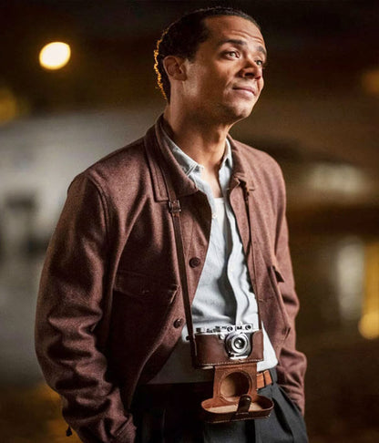 Jacob Anderson Interview With The Vampire S2 Red Wool Jacket