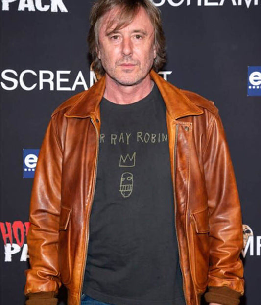 Jake Weber Brown Leather Jacket