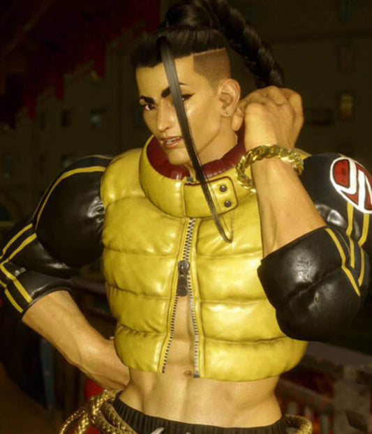 Jamie Siu Street Fighter 6 Puffer Jacket
