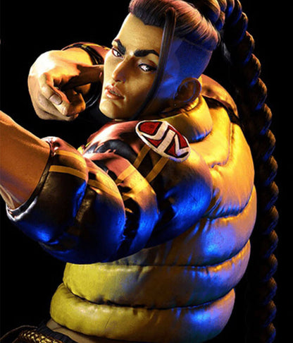 Jamie Street Fighter 6 Puffer Jacket