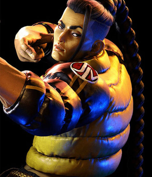 Jamie Street Fighter 6 Puffer Jacket