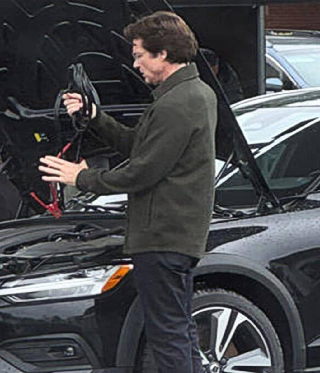 Jason Bateman DTFU St Louis S01 Green Wool Jacket