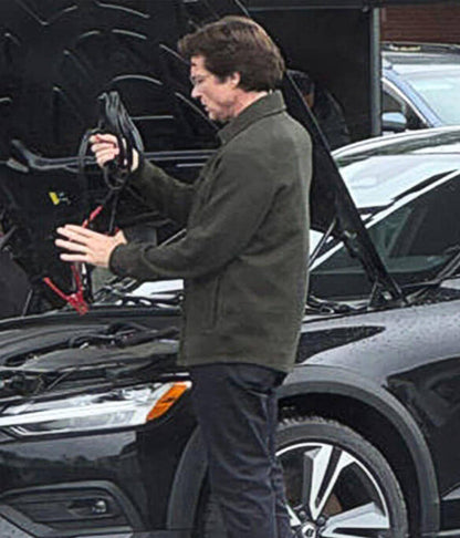 Jason Bateman DTFU St Louis S01 Green Wool Jacket