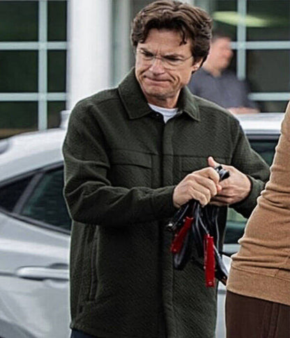 Jason Bateman DTFU St Louis S01 Green Wool Jacket
