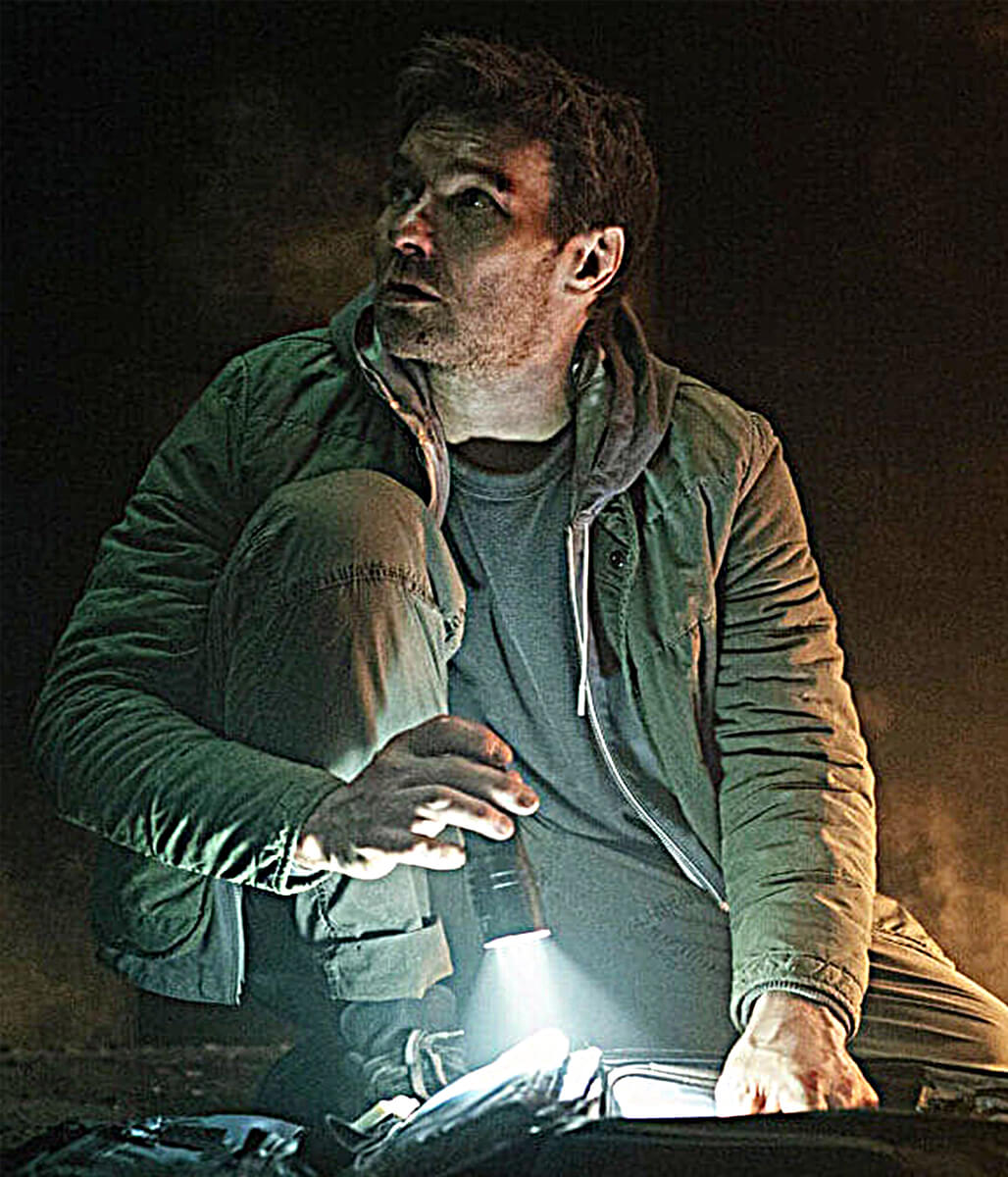 Jason Dessen Dark Matter S01 Green Puffer Jacket