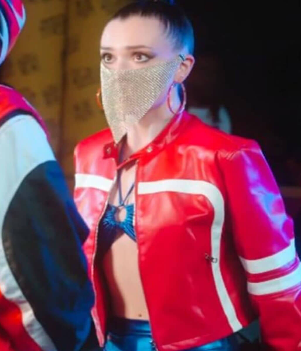 Jenna Gilmer Fuel to Our Fire 2025 Cropped Leather Jacket