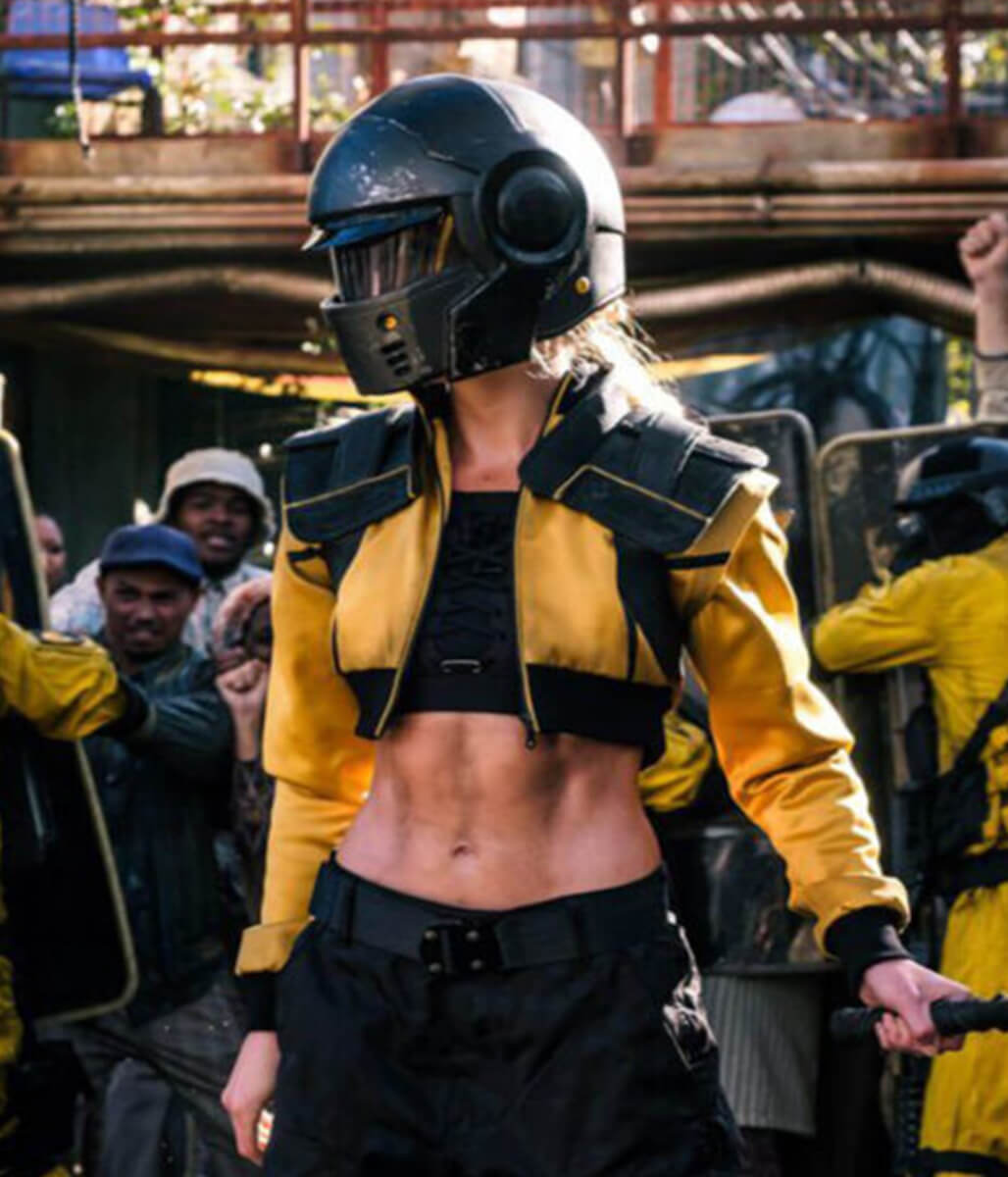 Jessica Rothe Boy Kills World 2023 June 27 Cropped Jacket