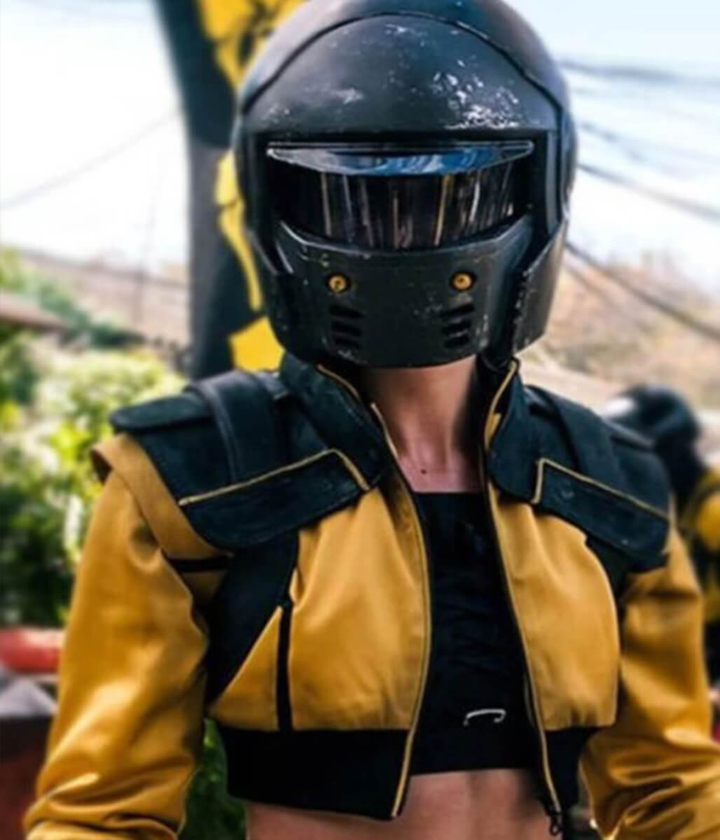 Jessica Rothe Boy Kills World 2023 June 27 Cropped Jacket