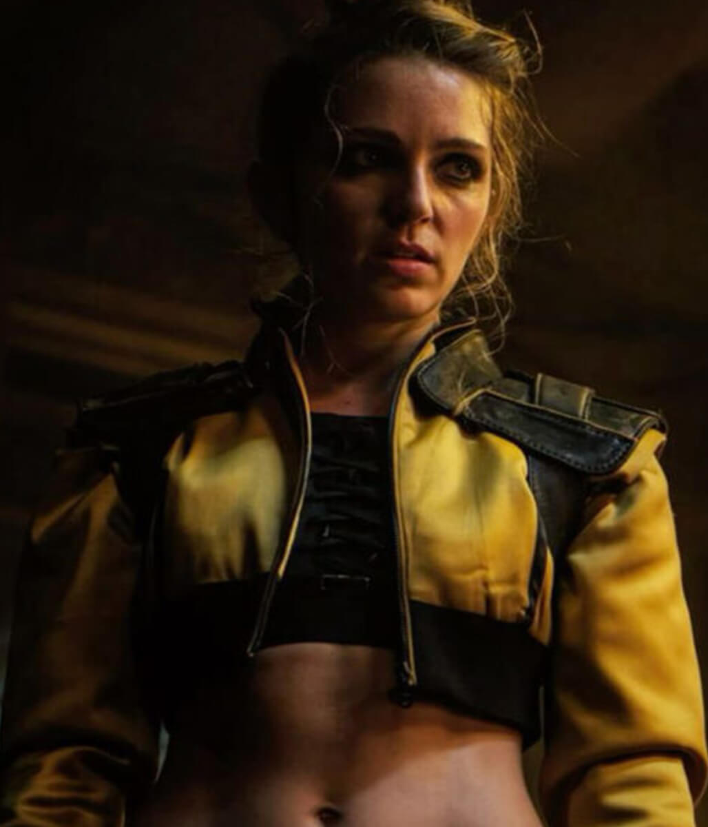 Jessica Rothe Boy Kills World 2023 June 27 Cropped Jacket