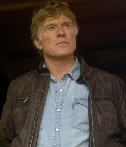 Jim Grant The Company You Keep Brown Leather Jacket