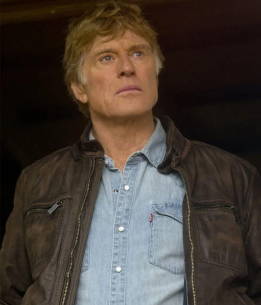Jim Grant The Company You Keep Brown Leather Jacket