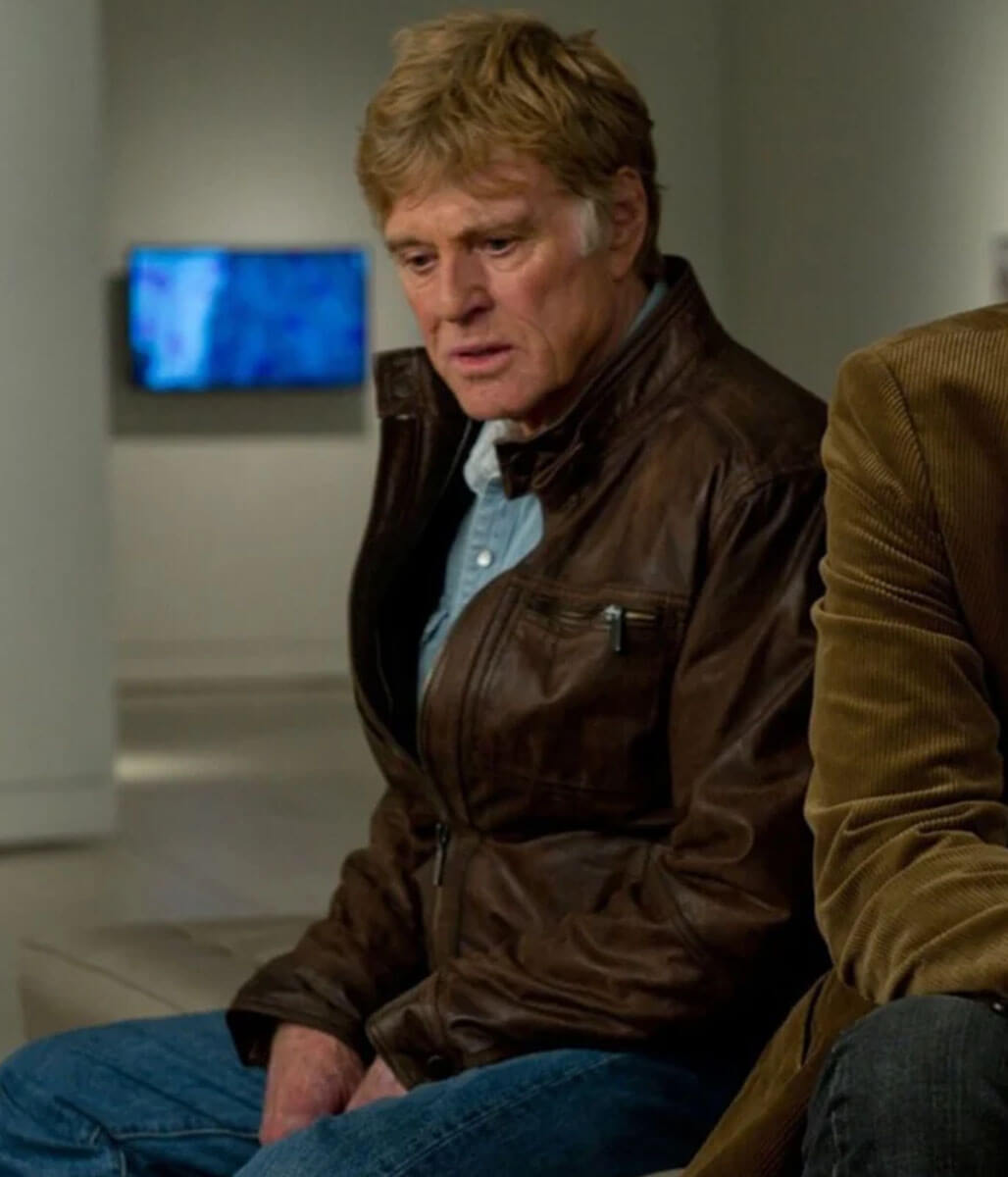Jim Grant The Company You Keep Brown Leather Jacket