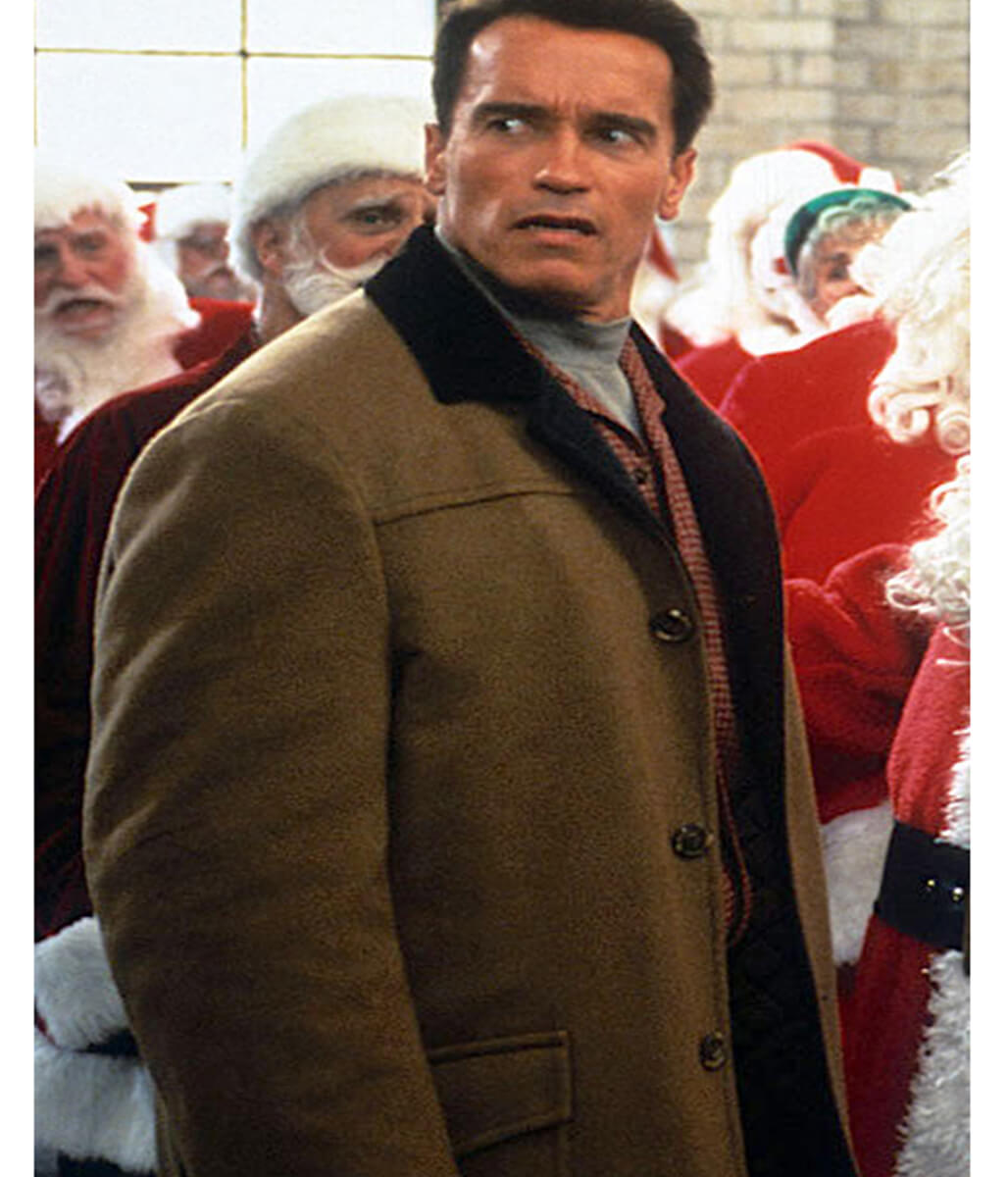 Jingle All the Way Arnold Schwarzenegger Wool Coat