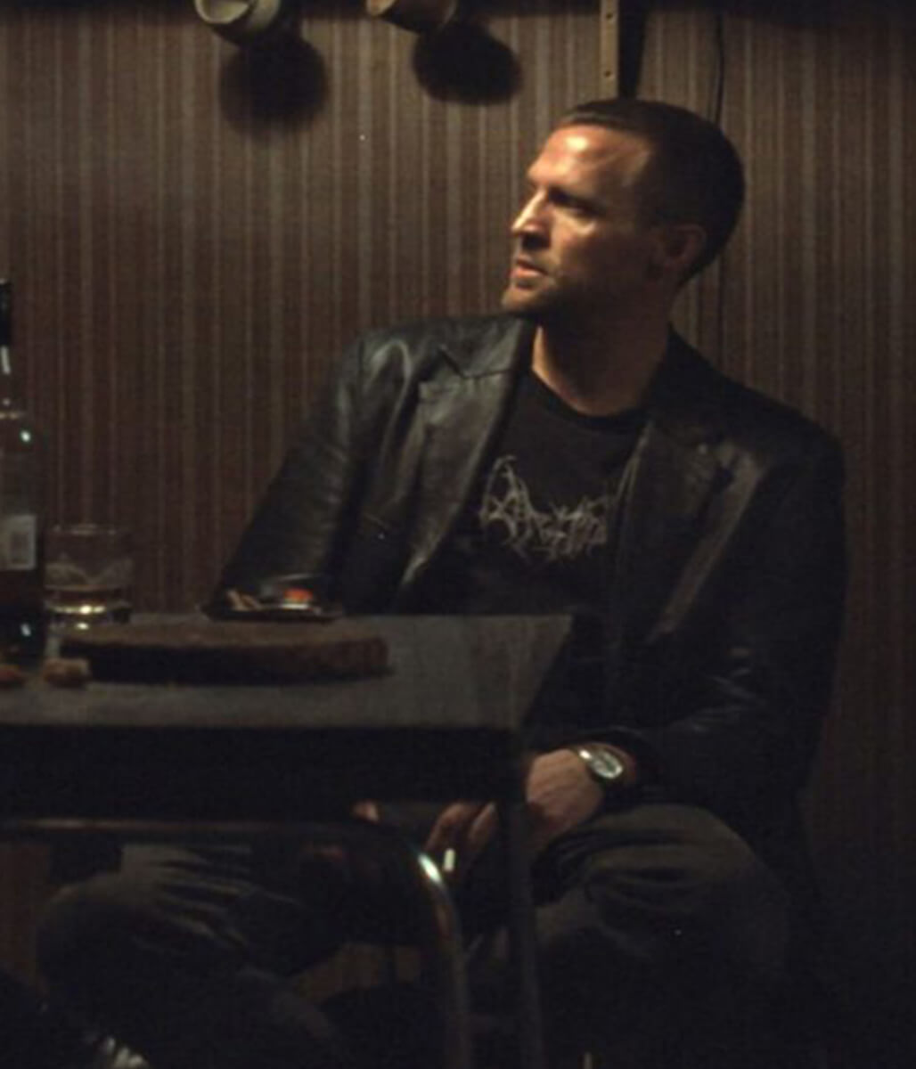 Jo Nesbo’s Detective Hole 2026 Tobias Santelmann Leather Coat