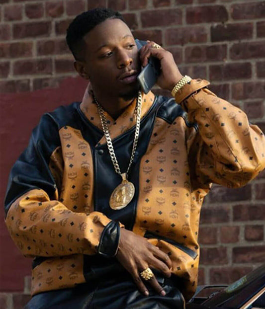 Joey Bada$$ Power Book III Raising Kanan Leather Jacket