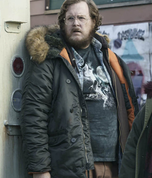 John Economos Peacemaker Green Hooded Jacket