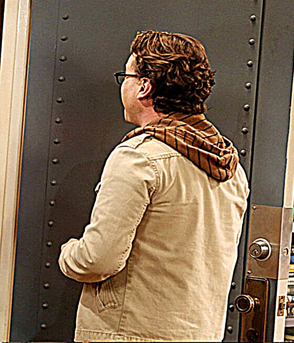 Johnny Galecki Big Bang Theory S07 Cream Cotton Jacket