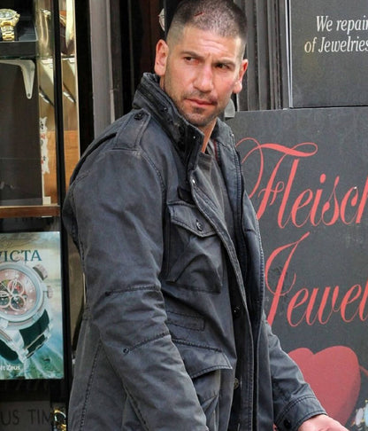 Jon Bernthal Black Cotton Jacket