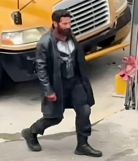 Jon Bernthal The Punisher 2026 Special Presentation Leather Coat