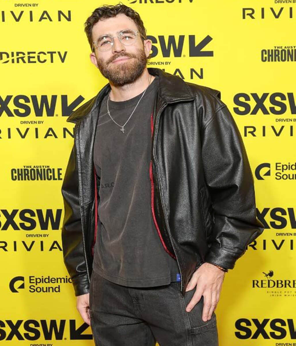 Jonni Remmler Ash 2025 Black Leather Jacket