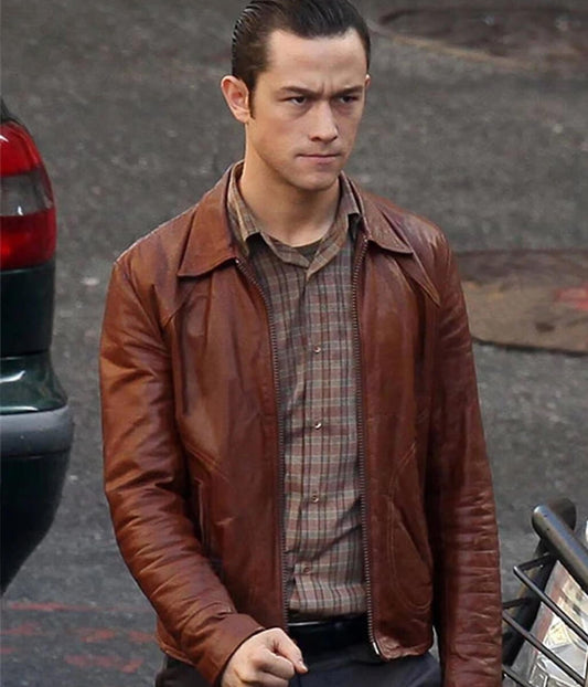 Joseph Levitt Inception Brown Leather Jacket