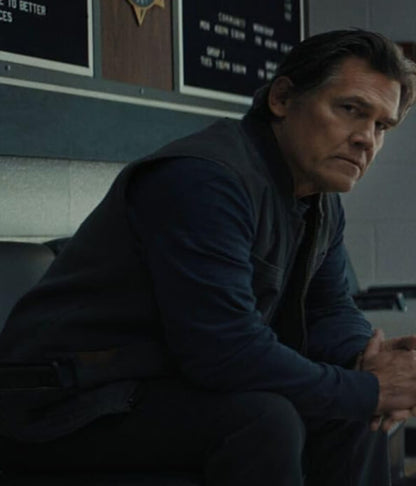 Josh Brolin Weapons 2025 Green Suede Vest
