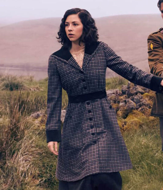 Julia Moristan Outlander Blood of My Blood S01 Plaid Coat