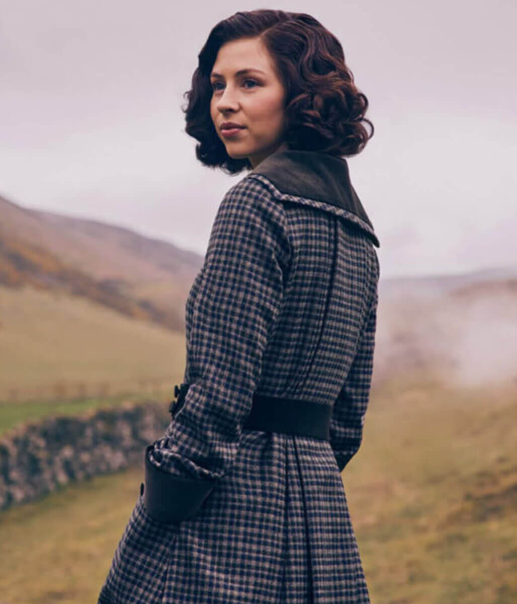 Julia Moristan Outlander Blood of My Blood S01 Plaid Coat