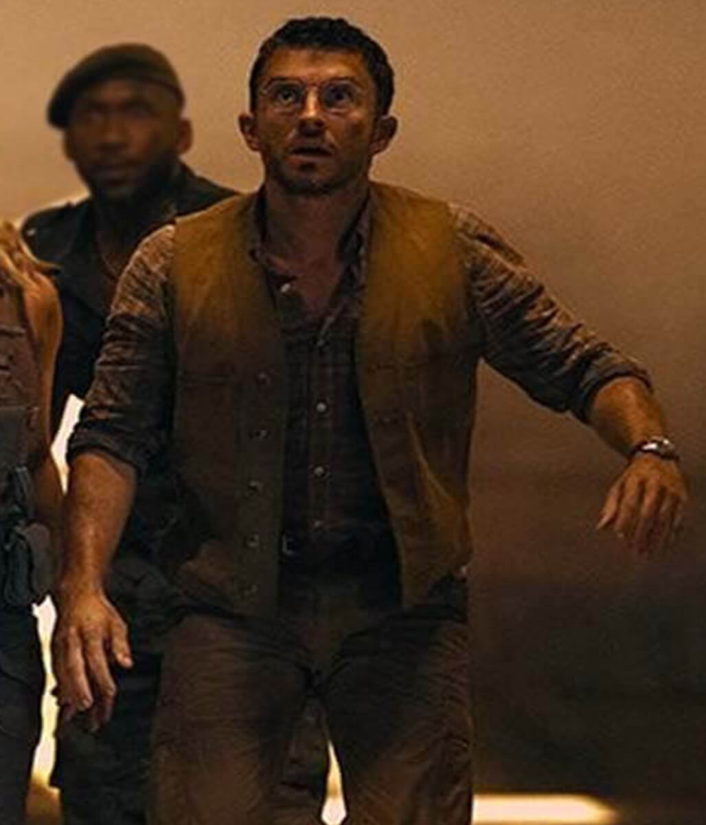 Jurassic World: Rebirth 2025 Jonathan Bailey Cotton Vest