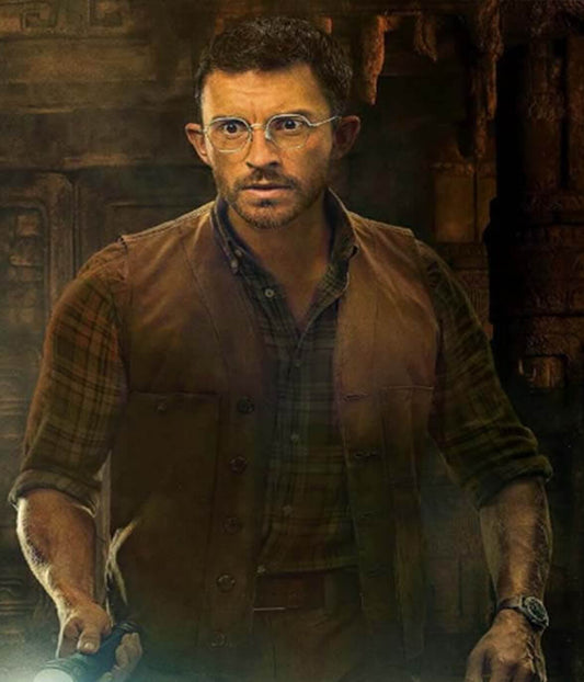 Jurassic World: Rebirth 2025 Jonathan Bailey Cotton Vest