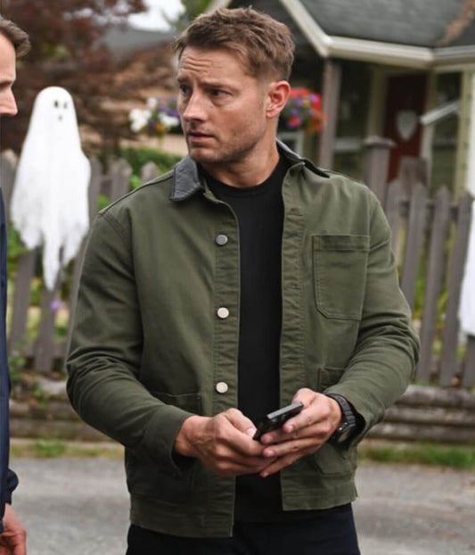 Justin Hartley Tracker S3 Colter Shaw Cotton Jacket