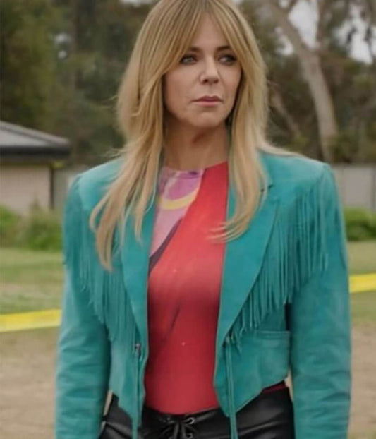 Kaitlin Olson Morgan High Potential Fringe Jacket