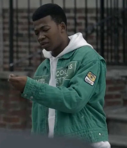 Kanan Stark Power Book III Green Cotton Jacket