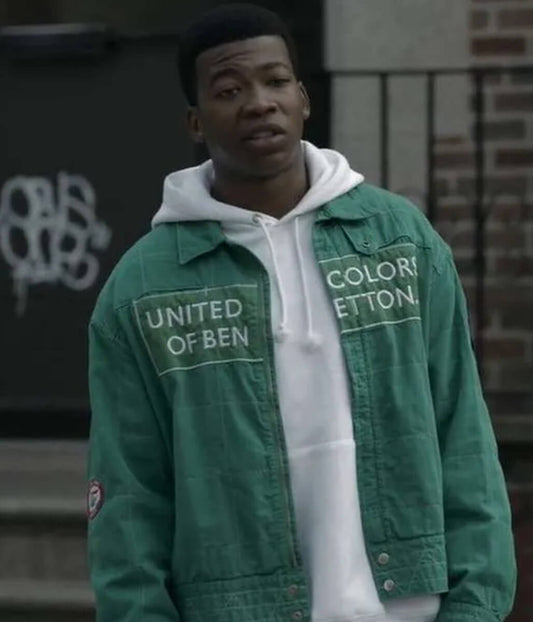 Kanan Stark Power Book III Green Cotton Jacket