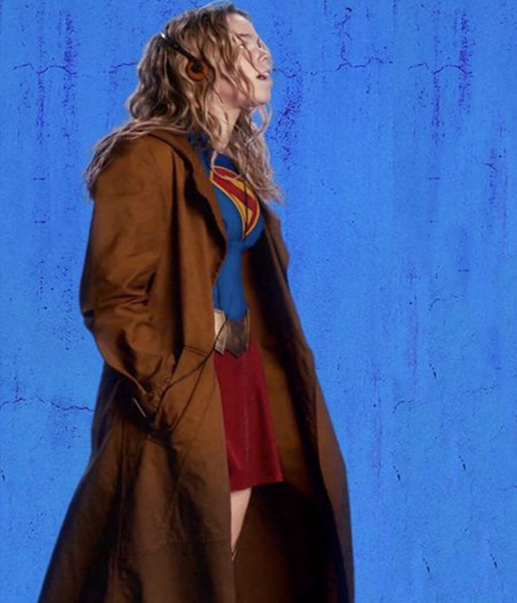 Kara Danvers Supergirl Women Of Tommorrow Brown Trench Coat