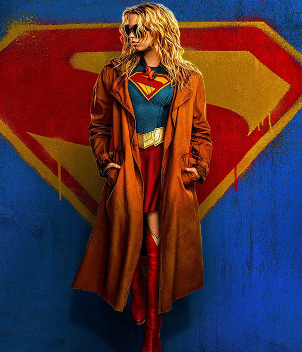 Kara Danvers Supergirl Women Of Tommorrow Brown Trench Coat